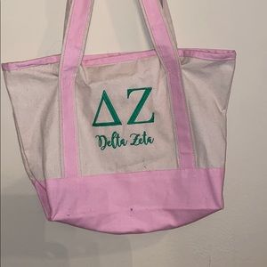 Delta Zeta tote bag